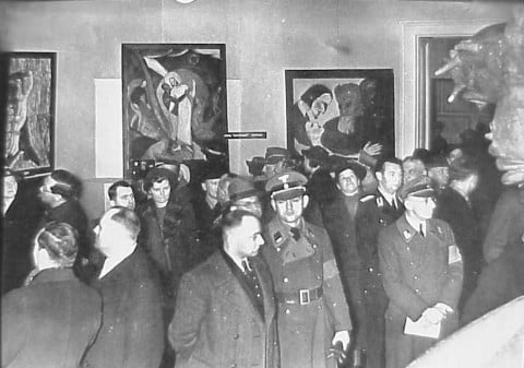 La mostra dell'Arte Degenerata, del 1937: trecento opere ritrovate proverrebbero da qui