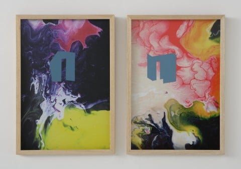 Diego Miguel Mirabella, Senza titolo, 2013 - stampa inkjet HDR e acrilico su carta ,40 x 30,5 cm (dittico), Courtesy Operativa Arte Contemporanea, Roma