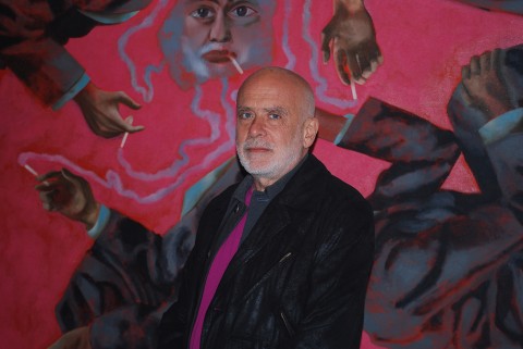 Francesco Clemente, Frontiera di immagini, Palazzo Sant’ Elia, Palermo - Francesco Clemente (foto Antonio Gerbino)