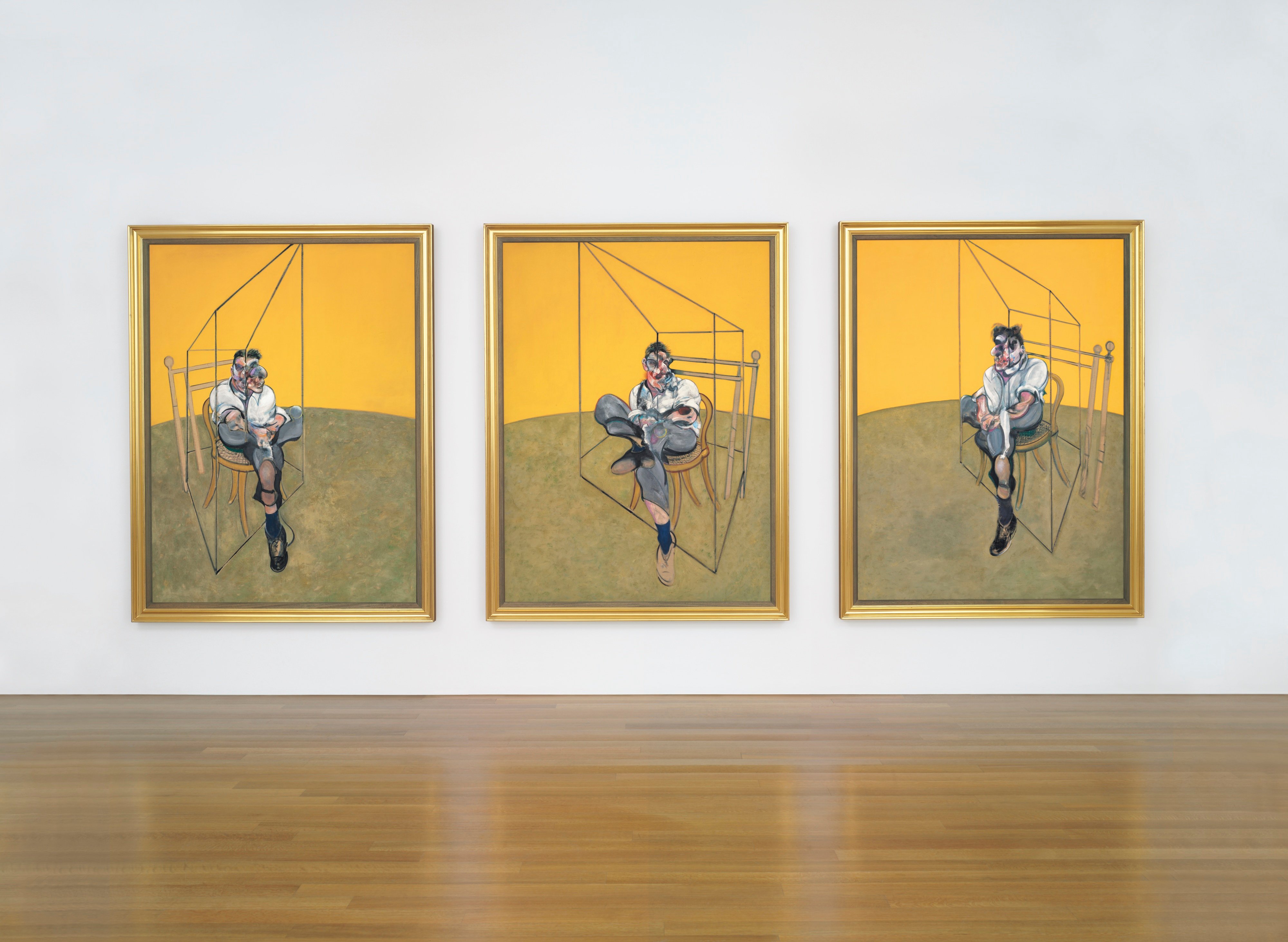 Francis Bacon - Three Studies of Lucian Freud 1969