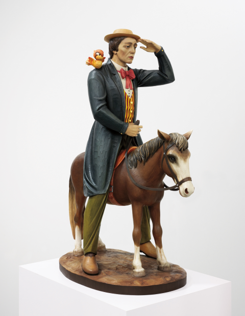 Jeff Koons, Buster Keaton, 1988