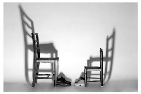 Marilù Manzini, Un vecchio e un bambino si presero per mano e andarono incontro alla sera, 2011, cm 420x297