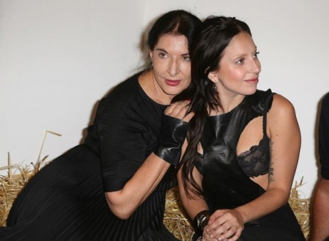 Marina Abramovic e Lady Gaga