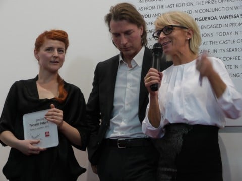 Sarah Cosulich Canarutto assegna a Fatma Bucak il Premio illy