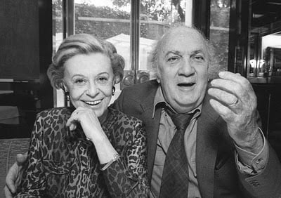 Federico Fellini e Giulietta Masina