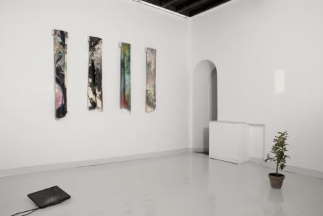 Diego Miguel Mirabella - Entrano Fuggendo - veduta della mostra presso Operativa Arte Contemporanea, Roma 2013