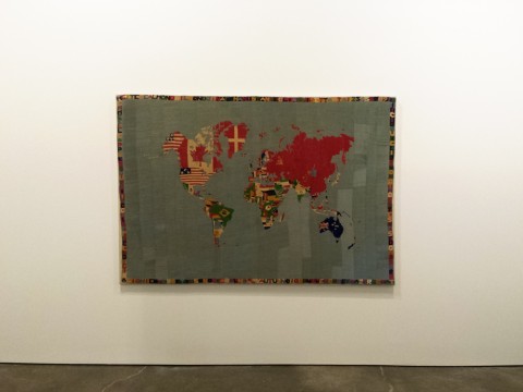 Alighiero e Boetti - veduta della mostra presso il Dia Beacon