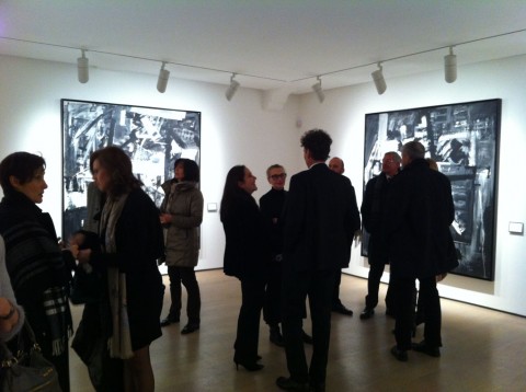 Emilio Vedova. De America - Galleria dello Scudo, Verona - inaugurazione 14 dicembre 2013 (9)