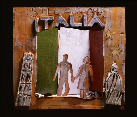 Giosetta Fioroni, Italia, teatrino 2004,  ceramica 