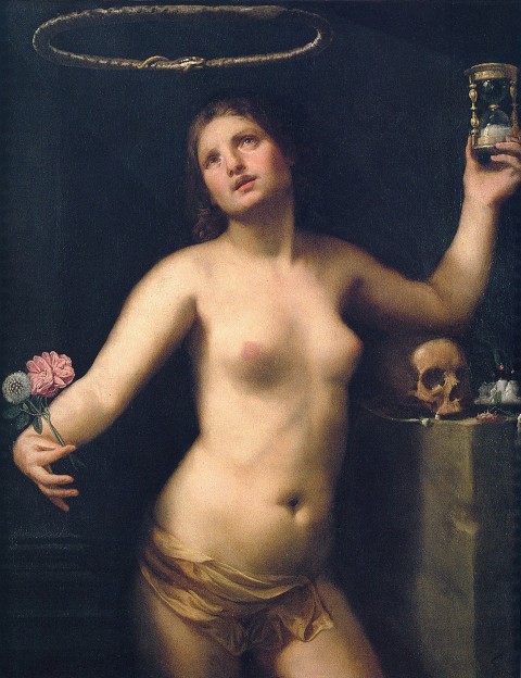 Guido Cagnacci, Allegoria del tempo - collezione Sgarbi