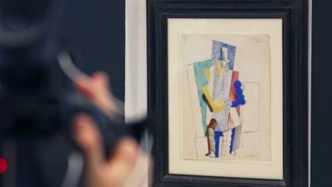 Il Picasso vinto con un biglietto da 100 euro