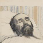 Ivan Vasilevich Klyun, Malevich on his Deathbed, 16 May, 1935 - Collection Stedelijk Museum Khardzhiev Chaga