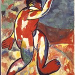 Kazimir Malevich, Bather, 1911