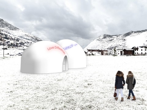 Il progetto di Pistoletto per Livigno