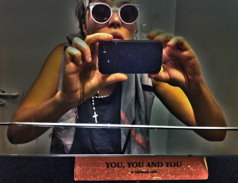 Jesse Darling "selfie" - courtesy Jesse Darling