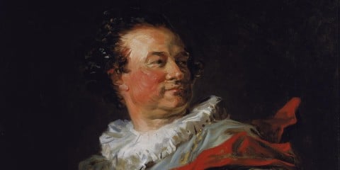 Particolare di Portrait of François-Henri d’Harcourt, di Jean-Honoré Fragonard