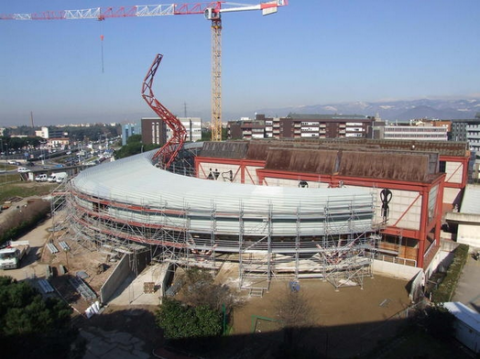 Centro Pecci, il cantiere per la nuova ala