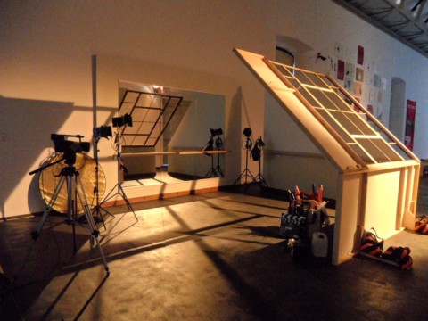 Marinella Senatore - Costruire comunità - veduta della mostra presso il Castello di Rivoli, Rivoli 2013