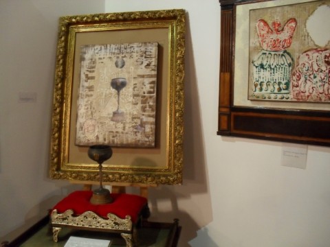 Ezio Gribaudo - Il Concilio Vaticano II - veduta della mostra presso il Palazzo Comunale, San Mauro Torinese 2013
