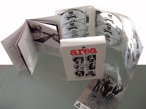 The Essential Boxset Collection degli Area con disegni di Andrea Pazienza