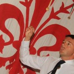 Matteo Renzi e il giglio di Firenze