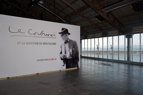 Le Corbusier et la question du brutalisme  - veduta della mostra presso il J1, Marsiglia 2013 - photo Olivier Amsellem, FLC/ADAGP Paris2013