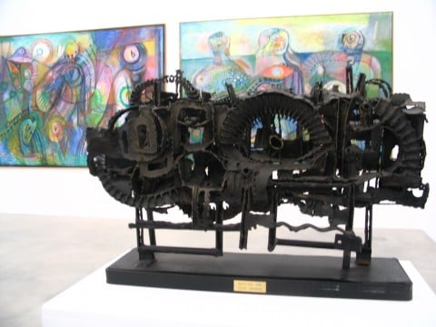 Serge Brignoni - Artista e collezionista. Il viaggio silenzioso - veduta della mostra, Chiasso/Lugano 2013