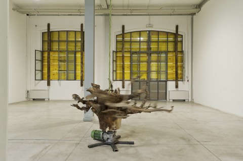 Alberto Scodro - Spannung - veduta della mostra presso Viafarini DOCVA, Milano 2013 - photo Davide Tremolada