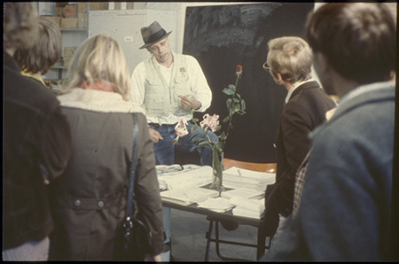 Joseph Beuys, Büro für Direkte Demokratie durch Volksabstimmung - Documenta, Kassel 1972