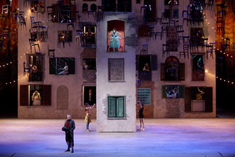 Richard Strauss, Feursnot, Teatro Massimo, Palermo 2014 - regia di Emma Dante - photo Studio Camera/Franco Lannino