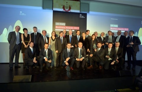 I vincitori degli UK-ITALY Business Awards 2013