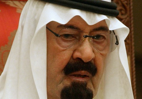 Il Re dell'Arabia Abdullah bin Abdul Aziz