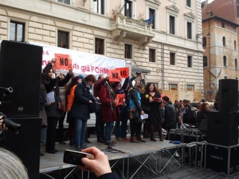 Manifestazione Nazionale 500 NO AL MiBACT