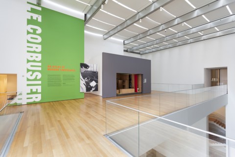 Le Corbusier: An Atlas of Modern Landscapes - veduta della mostra presso il MoMA, New York 2013