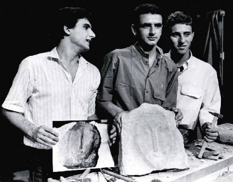 I tre studenti di Livorno, autori della burla