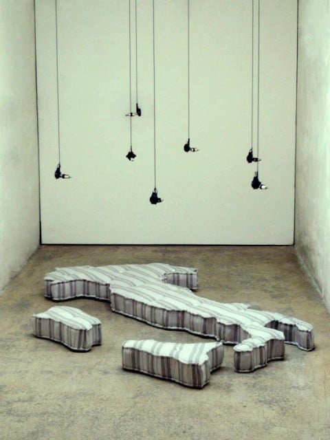 Marco Bernardi, Italietta con Allodole, 2011, cm 230x110x13