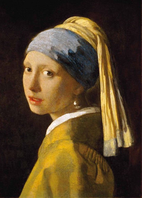 Jan Vermeer, La ragazza con l'orecchino si perla, 1665-66