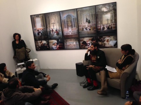 Talk di Luigi Presicce alla Galleria Bianconi