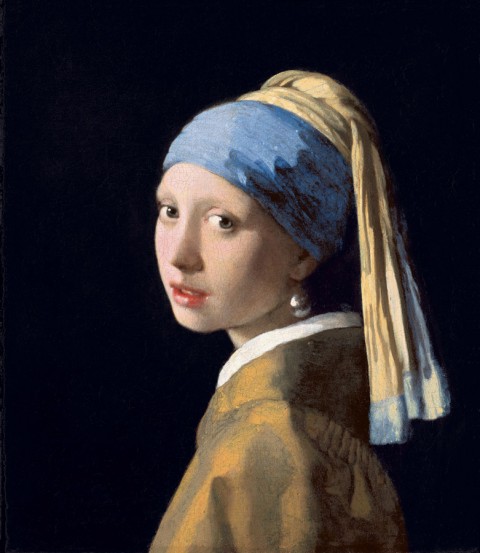 Johannes Vermeer, La ragazza con l’orecchino di perla, 1665 circa, © L’Aia, Gabinetto reale di pitture Mauritshuis