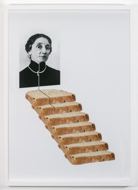 Nicola Gobbetto, La scala di pane, 2013, stampa digitale su carta Kodak, cm 50x70, Courtesy Galleria Fonti, Napoli