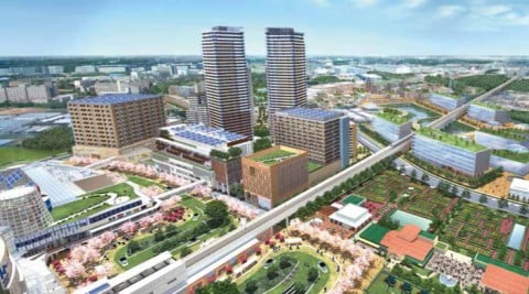 Kashiwanoha Campus City, Kashiwa, Tokyo