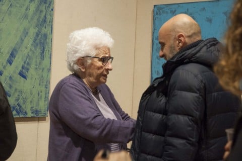 Anna Di Fusco - Opere - veduta della mostra presso Minerva Auctions, Roma 2014