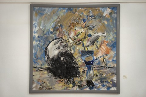 Duetto per Napoli - veduta della mostra presso Castel dell'Ovo, Napoli 2014 - photo Biagio Ippolito