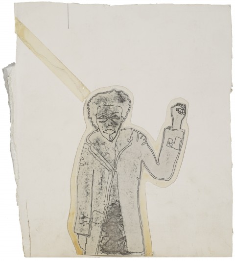 Francesco Clemente, Senza titolo, 1971 - Fotocopia su carta, cm 27,9 x 24,1 - Collezione dell’artista
