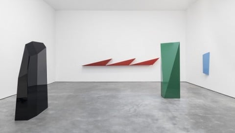 John McCracken - Works from 1963-2011 - veduta della mostra presso David Zwirner, New York 2013
