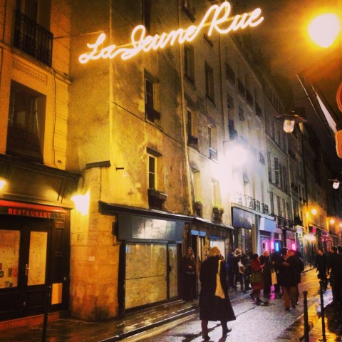 La jeune rue, Parigi