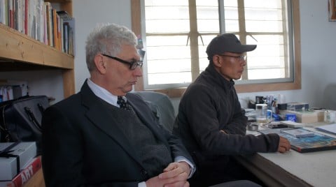 Demetrio Paparoni e Zhang Huan - Shanghai, 2011