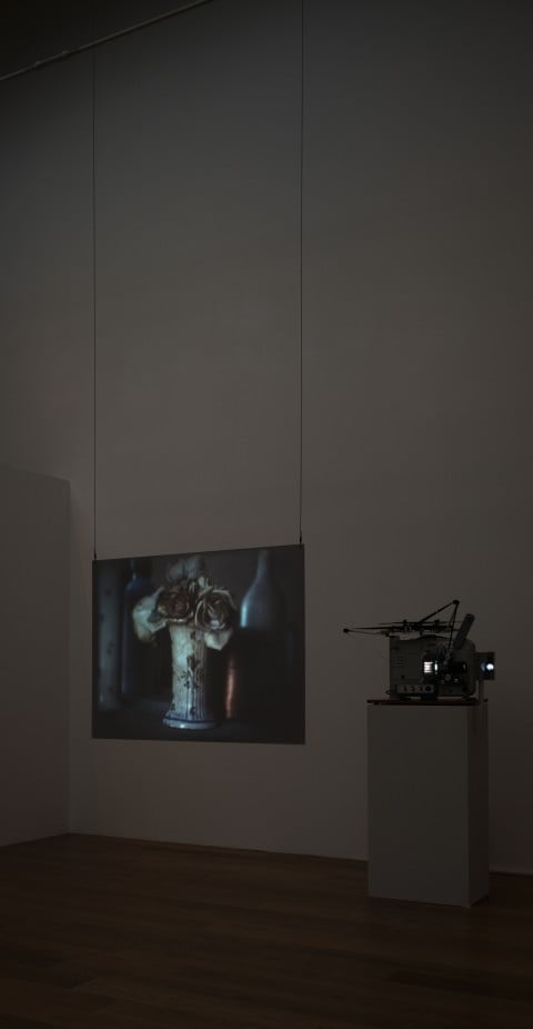 Tacita Dean - The Studio of Giorgio Morandi - veduta della mostra presso il Mambo, Bologna 2014 - photo  Matteo Monti 