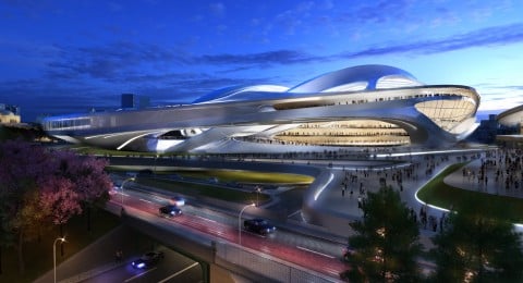 Zaha Hadid, New National Stadium of Japan, Tokyo