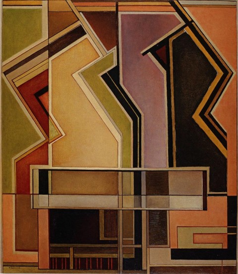 Mario Radice, Ritratto segreto, 1961 - 800x920 cm